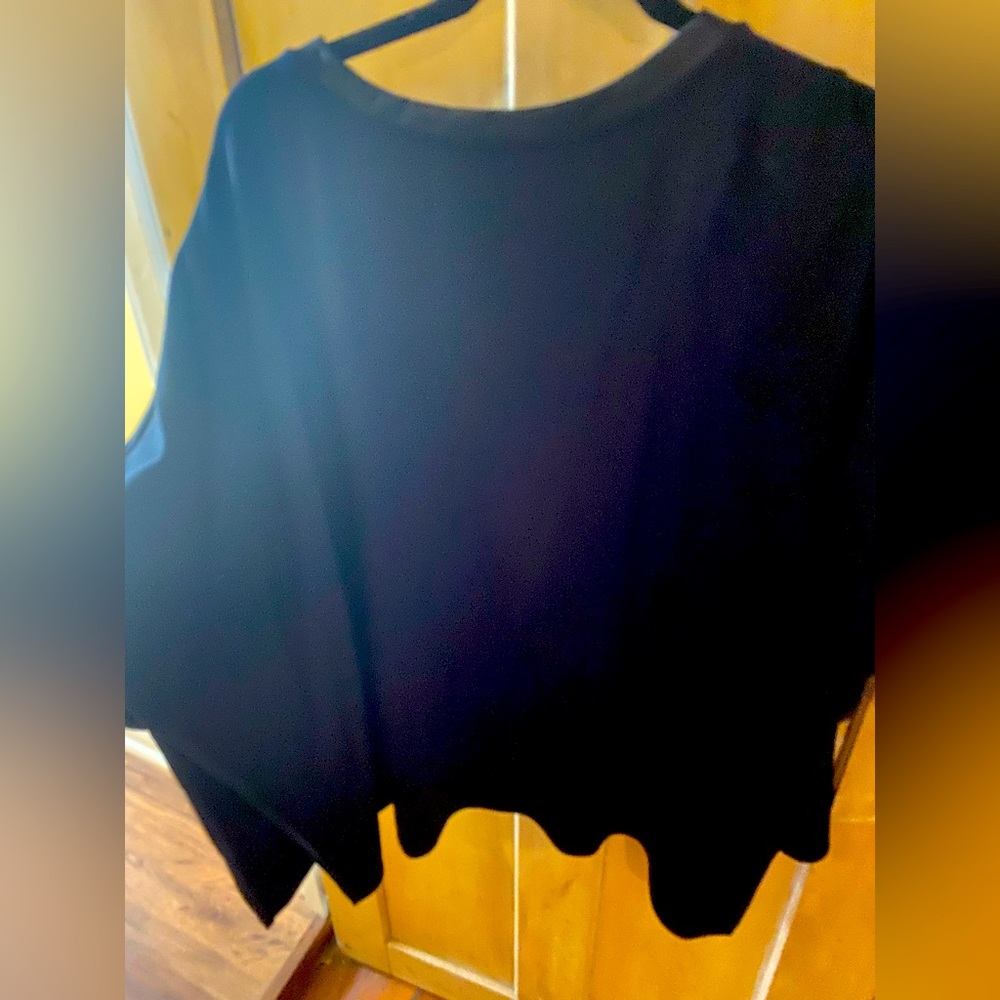 Shannon Passero soft draping tunic poncho